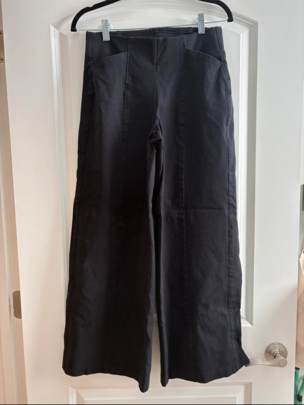 Black Wide-Leg Women’s Pants
